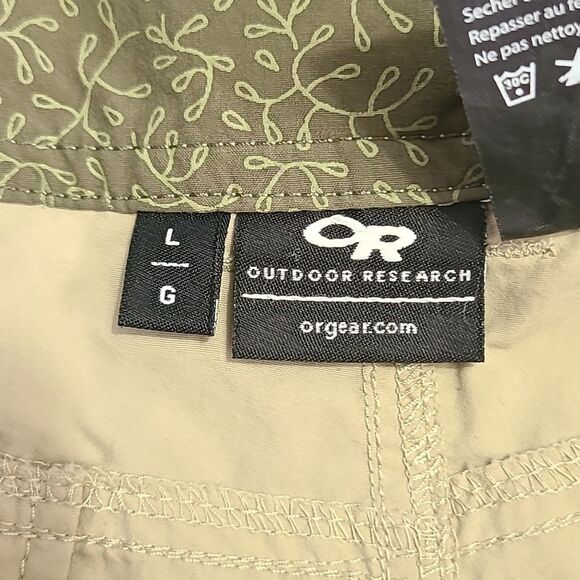 Outdoor Research Women's solitaire nylon 100% nylon shorts size L outdoor hiking - Picture 6 of 8